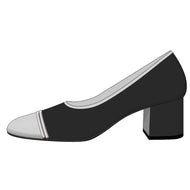 Round-Toe Chunky Heels (Julie 1.0)