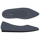 Pointed-Toe Ballet Flats (Aria 5)