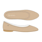 Almond-Toe Ballet Flats (Tamia 2.0)