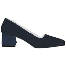 Square-Toe Chunky Heels (Melody)