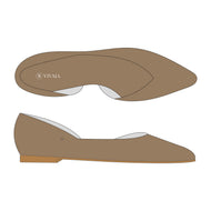 Pointed-Toe Flats (Melia)