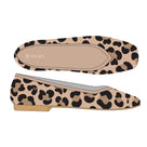 Square-Toe V-Cut Flats (Margot 2.0)