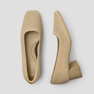 Square-Toe Chunky Heels (Melody)