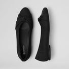Almond-Toe Knotted Flats (Bibi)