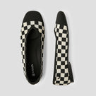 Square-Toe V-Cut Flats (Margot 2.0)