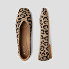Square-Toe V-Cut Flats (Margot 2.0)