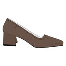 Square-Toe Chunky Heels (Melody)
