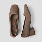 Square-Toe Chunky Heels (Melody)