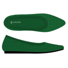 Pointed-Toe Ballet Flats (Aria 5)