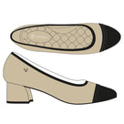 Round-Toe Chunky Heels (Julie Pro)