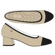 Round-Toe Chunky Heels (Julie Pro)