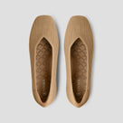 Lightweight Square-Toe V-Cut Flats (Margot Walker)