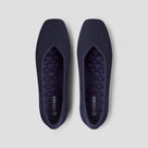 Lightweight Square-Toe V-Cut Flats (Margot Walker)