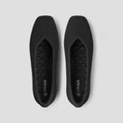 Lightweight Square-Toe V-Cut Flats (Margot Walker)