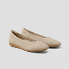 Lightweight Square-Toe V-Cut Flats (Margot Walker)