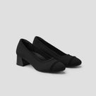 Round-Toe Chunky Heels (Julie Pro)
