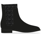Square-Toe Water-Repellent Ankle Boots (Riley Pro)