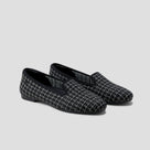 Round-Toe Woven Knit Loafer (Audrey)