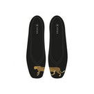 Square-Toe V-Cut Flats (Margot 2.0)