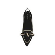 Pointed-Toe Bow Loafers (Michelle 2.0)